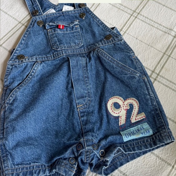 Vintage Denim Overalls for Baby - Picture 1 of 2